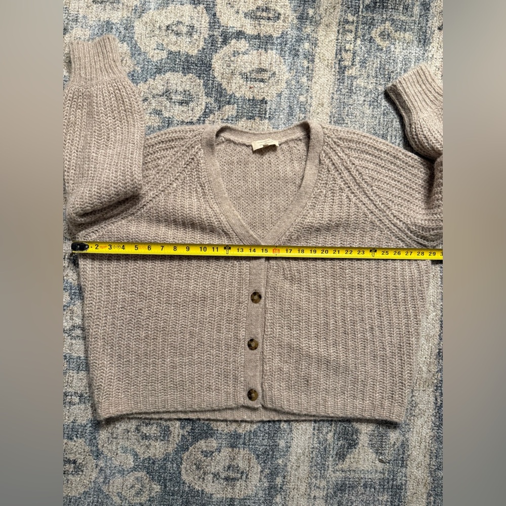 Sézane Basile Cardigan in Light Beige XL Pristine Condition - Picture 6 of 7